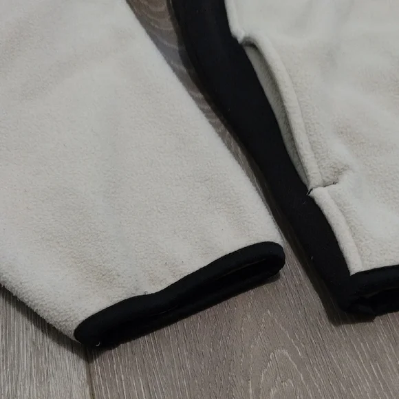 Izod Cream and Black Zip-Up Sweater - Picture 7 of 17